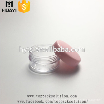 3ml 5ml 8ml plastic cosmetic creme jar for sale